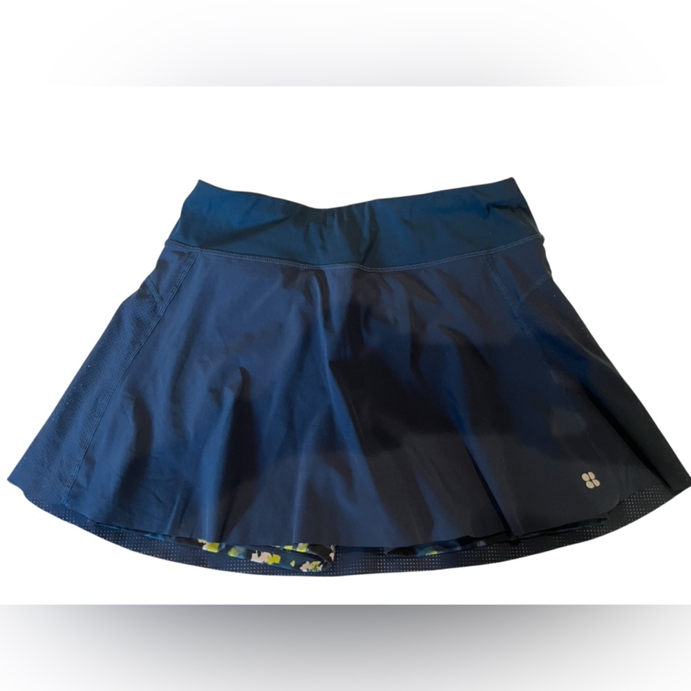 Sweaty Betty Navy Running/ Athletic skirt with shorts